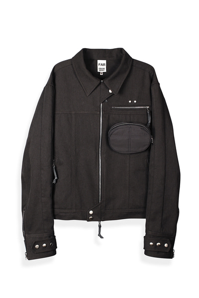 FAR ZIP-UP 3P WK JACKET - FAR_FROM WHAT